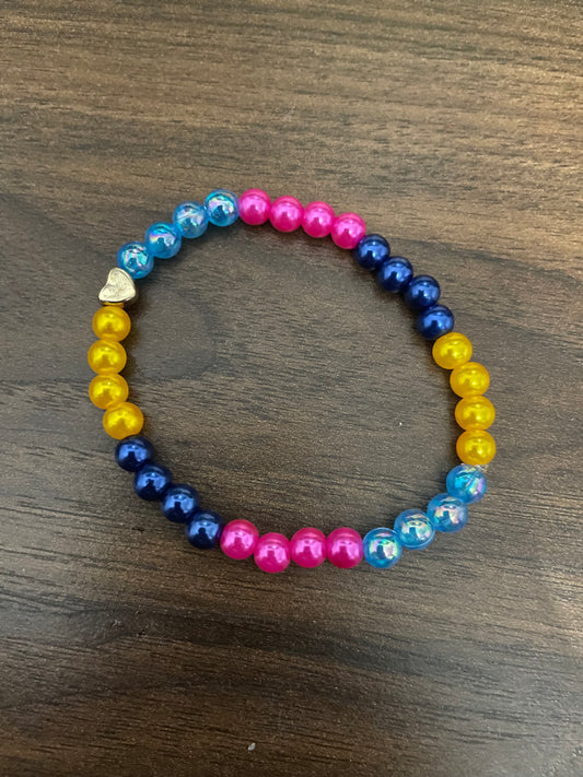 Handmade Colorful Pearl Bracelet